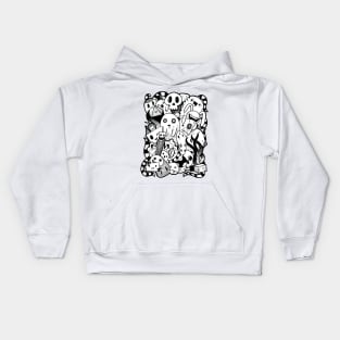 Little Doodle Monsters #1 Kids Hoodie